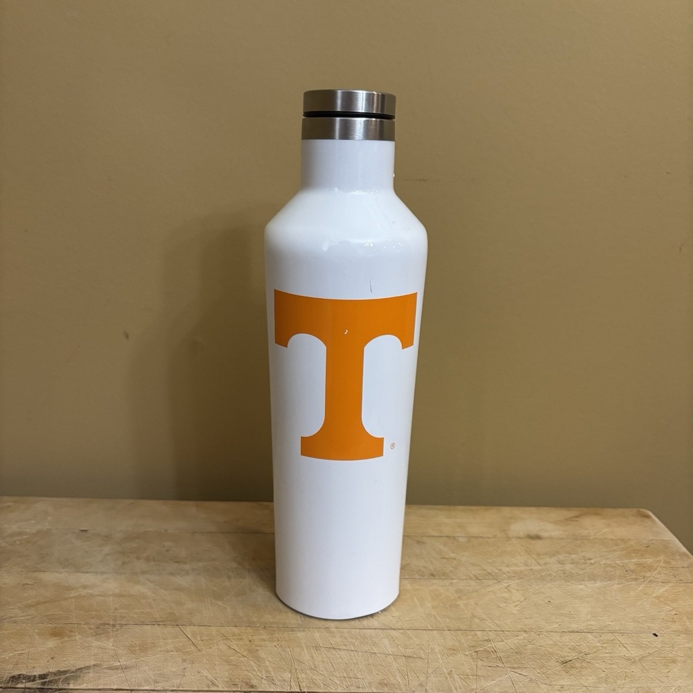 Corkcicle White Tennessee Power T Volunteers UT VOLS 16oz. Canteen